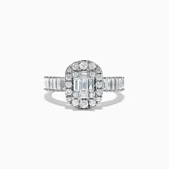 Effy Jewelry Classique 14K White Gold Diamond Ring, 1.21 TCW | Rings
