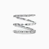 Effy Jewelry Classique 14K White Gold Diamond Wrap Ring, 0.52 TCW | Rings