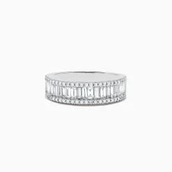 BH Multi Classique 14K White Gold Diamond Band, 1.15 TCW | Rings