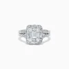 BH Multi Classique 14K White Gold Diamond Ring | Rings