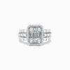 BH Multi Classique 14K White Gold Diamond Ring | Rings