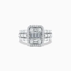 BH Multi Classique 14K White Gold Diamond Ring | Rings