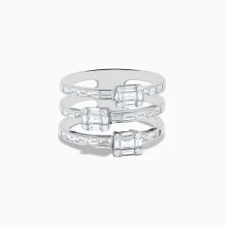 Effy Jewelry Classique 14K White Gold Diamond Ring 1.00 TCW | Rings