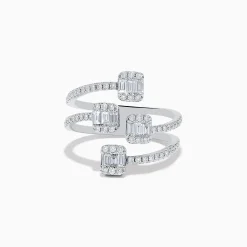 Effy Jewelry Classique 14K White Gold Diamond Ring | Rings