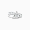 Effy Jewelry Classique 14K White Gold Diamond Bypass Ring 1.36 TCW | Rings