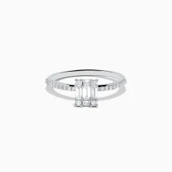 Effy Jewelry Classique 14K White Gold Diamond Ring | Rings