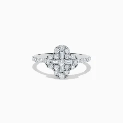 Effy Jewelry Classique 14K White Gold Diamond Ring | Rings