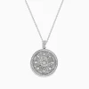 BH Multi Classique 14K White Gold Diamond Pendant | Necklaces & Pendants