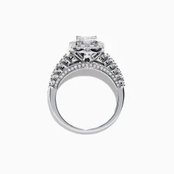 Effy Jewelry Classique 14K White Gold Diamond Ring, 1.21 TCW | Rings