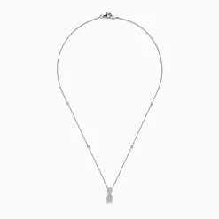BH Multi Classique 14K White Gold Diamond Necklace, 0.66 TCW | Necklaces & Pendants