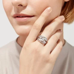 Effy Jewelry Classique 14K White Gold Diamond Ring, 0.81 TCW | Rings