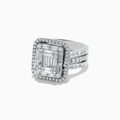 BH Multi Classique 14K White Gold Diamond Cocktail Ring, 1.92 TCW | Rings