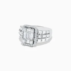 BH Multi Classique 14K White Gold Diamond Ring | Rings
