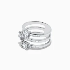 Effy Jewelry Classique 14K White Gold Diamond Ring 1.00 TCW | Rings