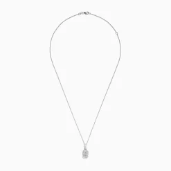 BH Multi Classique 14K White Gold Diamond Pendant | Necklaces & Pendants