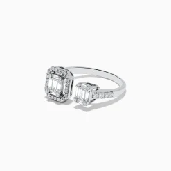 Effy Jewelry Classique 14K White Gold Diamond Ring 0.59 TCW | Rings