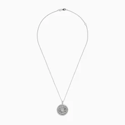BH Multi Classique 14K White Gold Diamond Pendant | Necklaces & Pendants