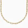Effy Jewelry D'oro 14 Karat Yellow Gold Paperclip Chain Link Diamond Necklace | Necklaces & Pendants