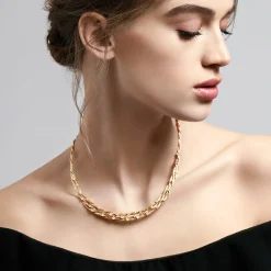 Effy Jewelry D'Oro 14K Textured Yellow Gold Diamond Collar Necklace, 1.68 TCW | Necklaces & Pendants