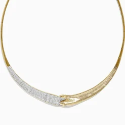 Effy Jewelry D'Oro 14K Yellow Gold and Diamond Necklace | Necklaces & Pendants