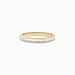 BH Multi D'Oro 14K Yellow Gold Channel Set Diamond Band, 0.44 TCW | Rings