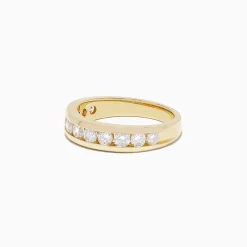 BH Multi D'Oro 14K Yellow Gold Channel Set Diamond Band, 0.98 TCW | Rings