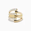 Effy Jewelry D'Oro 14K Yellow Gold Diamond Ring | Rings