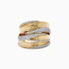 Effy Jewelry D'Oro 14K Yellow Gold Diamond Ring | Rings