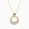 Effy Jewelry D'Oro 14K Yellow Gold Diamond Pendant | Necklaces & Pendants