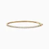 BH Multi D'Oro 14K Yellow Gold Diamond Bangle, 1.00 TCW | Bracelets