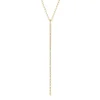 Effy Jewelry D'Oro 14K Yellow Gold Diamond Vertical Pendant, 0.14 TCW | Necklaces & Pendants