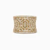 Effy Jewelry D'Oro 14K Yellow Gold Diamond Maze Ring, 0.79 TCW | Rings