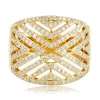 Effy Jewelry D'Oro 14K Yellow Gold Diamond V Maze Ring, 0.82 TCW | Rings