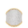 Effy Jewelry D'Oro 14K Yellow Gold Diamond Pave Ring, 2.50 TCW | Rings