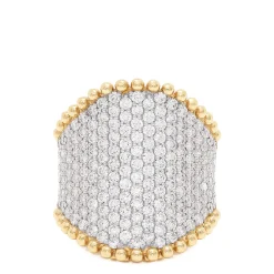 Effy Jewelry D'Oro 14K Yellow Gold Diamond Pave Ring, 2.50 TCW | Rings