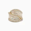Effy Jewelry D'oro 14K Yellow Gold Diamond Statement Ring 1.54 TCW | Rings