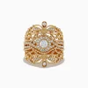 Effy Jewelry D'oro 14K Yellow Gold Diamond Statement Ring | Rings