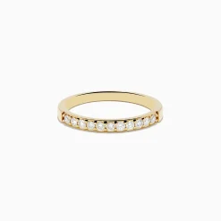 Effy Jewelry D'Oro 14K Yellow Gold Diamond Band 0.24 TCW | Rings