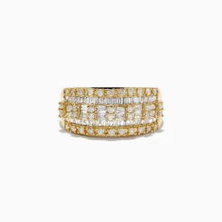 Effy Jewelry D'Oro 14K Yellow Gold Diamond Ring 0.98 TCW | Rings