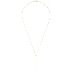 Effy Jewelry D'Oro 14K Yellow Gold Diamond Vertical Pendant, 0.14 TCW | Necklaces & Pendants