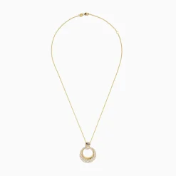 Effy Jewelry D'Oro 14K Yellow Gold Diamond Pendant | Necklaces & Pendants