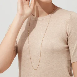 Effy Jewelry D'Oro 14K Yellow Gold Diamond Station Necklace, 1.35 TCW | Necklaces & Pendants
