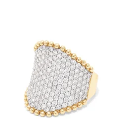 Effy Jewelry D'Oro 14K Yellow Gold Diamond Pave Ring, 2.50 TCW | Rings