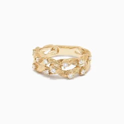 Effy Jewelry D'Oro 14K Yellow Gold Diamond Ring, 0.33 TCW | Rings