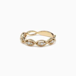 Effy Jewelry D'Oro 14K Yellow Gold Diamond Ring, 0.20 TCW | Rings