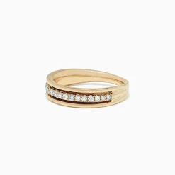 Effy Jewelry D'Oro 14K Yellow Gold Diamond Band, 0.25 TCW | Rings