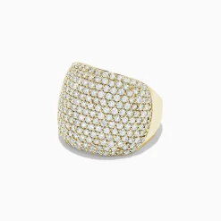 BH Multi D'Oro 14K Yellow Gold Diamond Pave Ring, 2.41 TCW | Rings