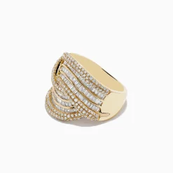 Effy Jewelry D'oro 14K Yellow Gold Diamond Statement Ring 1.54 TCW | Rings