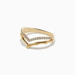 Effy Jewelry D'oro 14K Yellow Gold Diamond Ring | Rings