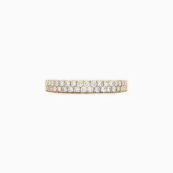Effy Jewelry D'Oro 14K Yellow Gold Pave Diamond Ring, 0.37 TCW | Rings